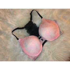 Victoria’s Secret Push Up Bra with lace back